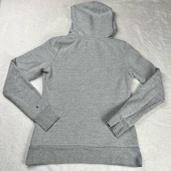 Champion Mercy College Gray Hooded Sweatshirt size small Women's - Picture 2 of 6